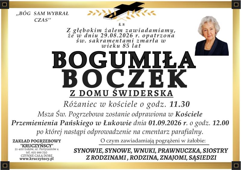 Bogumiła  Boczek
