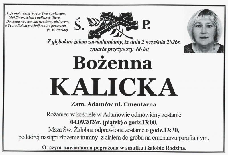 Bożena Kalicka