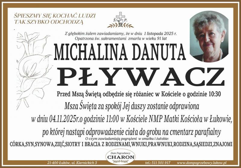 Michalina Danuta Pływacz 