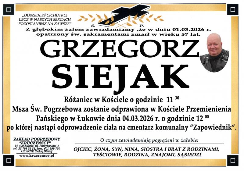 Grzegorz  Siejak