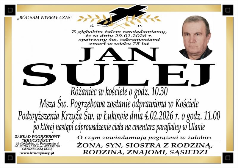 Jan  Sulej