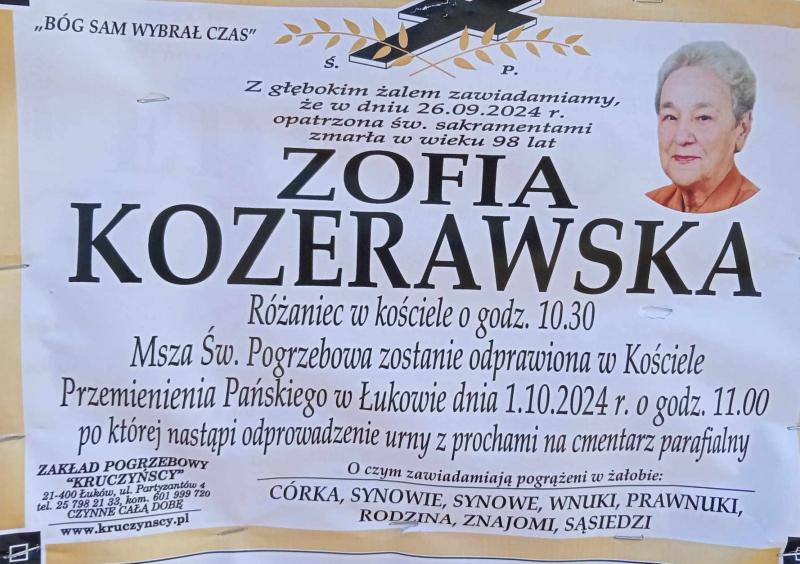 Zofia Kozerawska