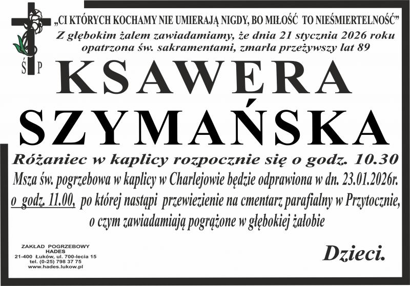 Ksawera  Szymańska 