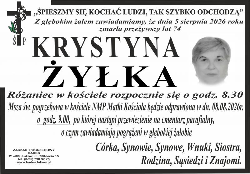 Krystyna  Żyłka 