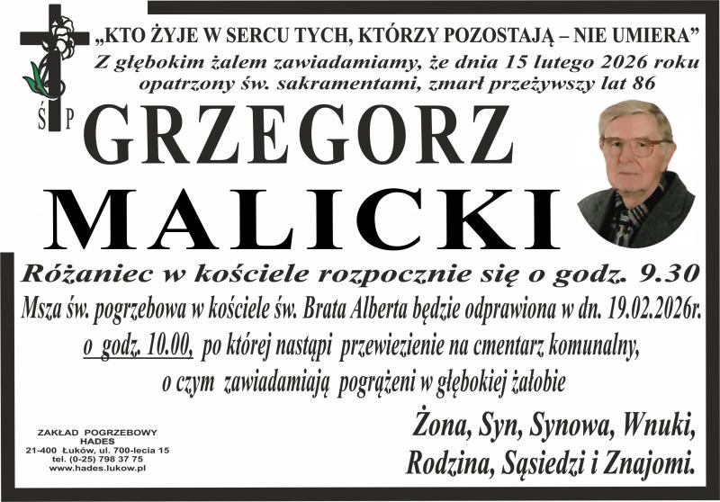 Grzegorz  Malicki