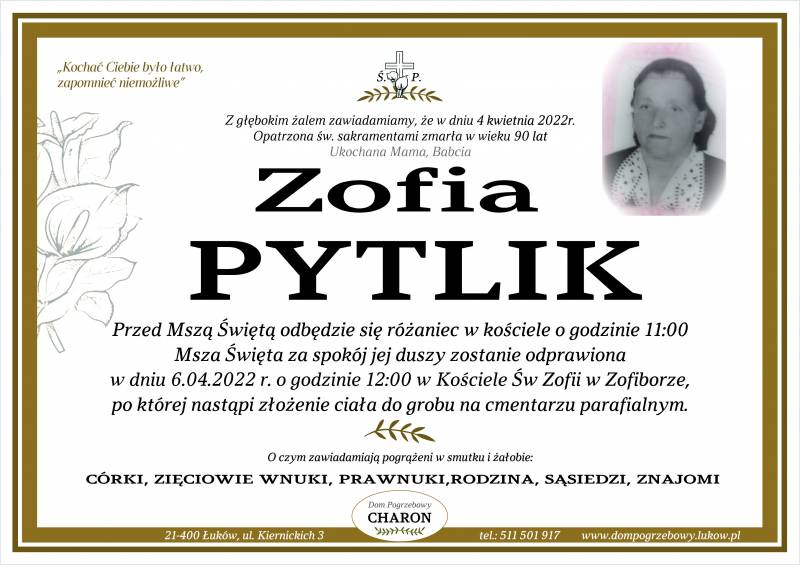 Zofia  PYTLIK