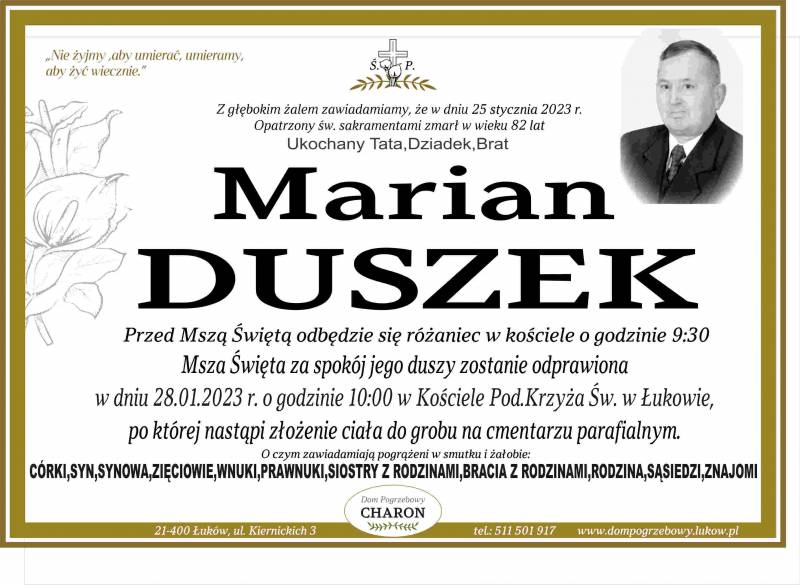 Marian  Duszek