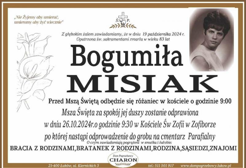 Bogumiła Misiak