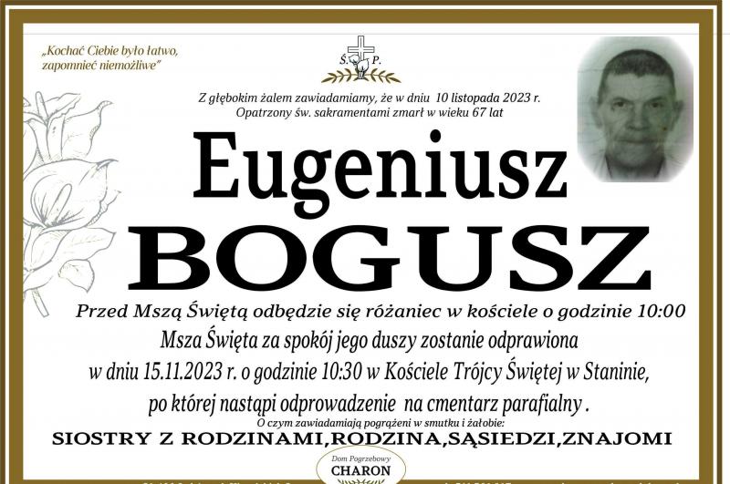Eugeniusz BOGUSZ