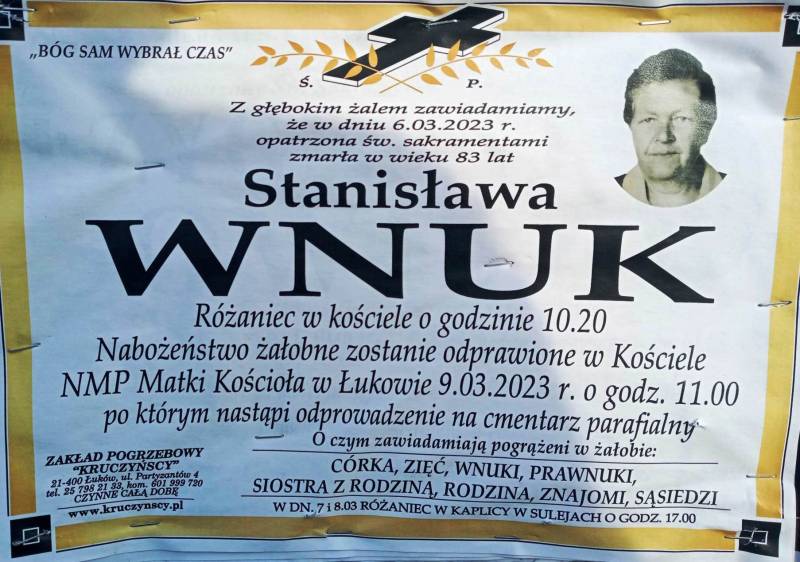 Stanisława   Wnuk