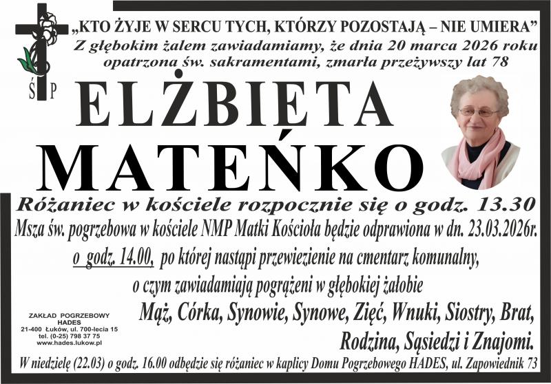 Elżbieta  Mateńko 