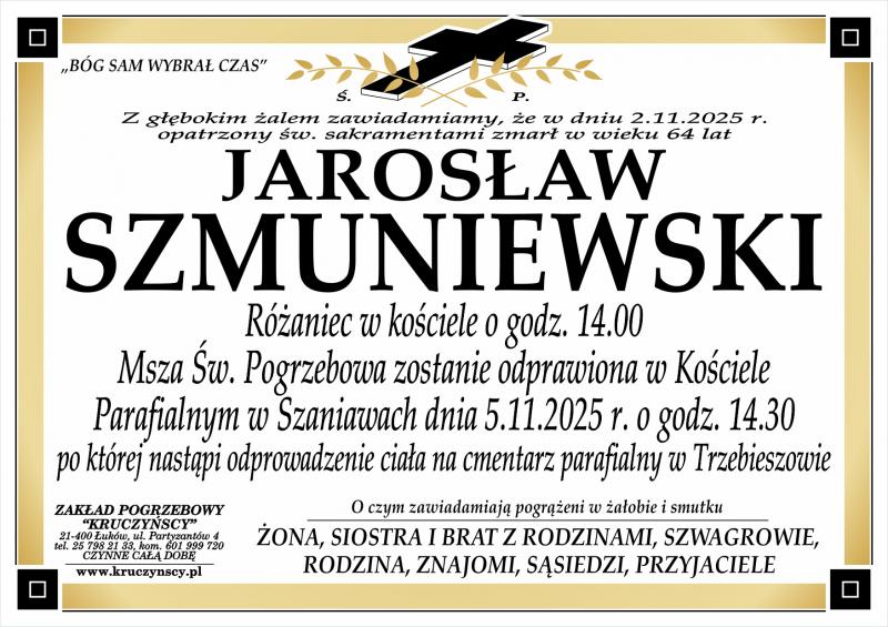 Jarosław   Szmuniewski 