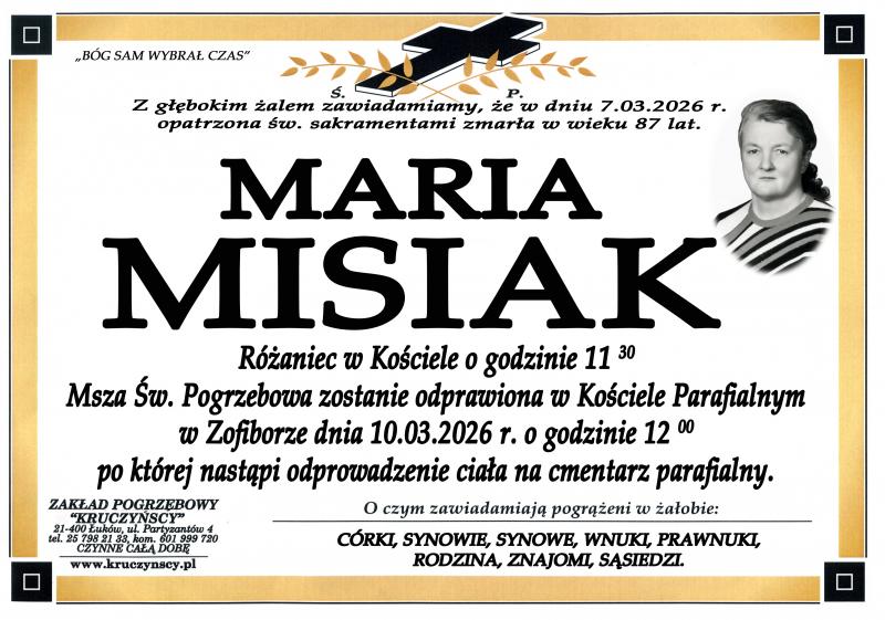 Maria  Misiak 
