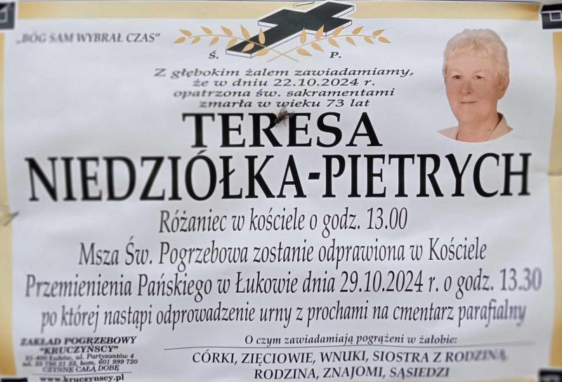 Teresa Niedziółka-Pietrych