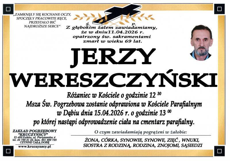 Jerzy  Wereszczyński 