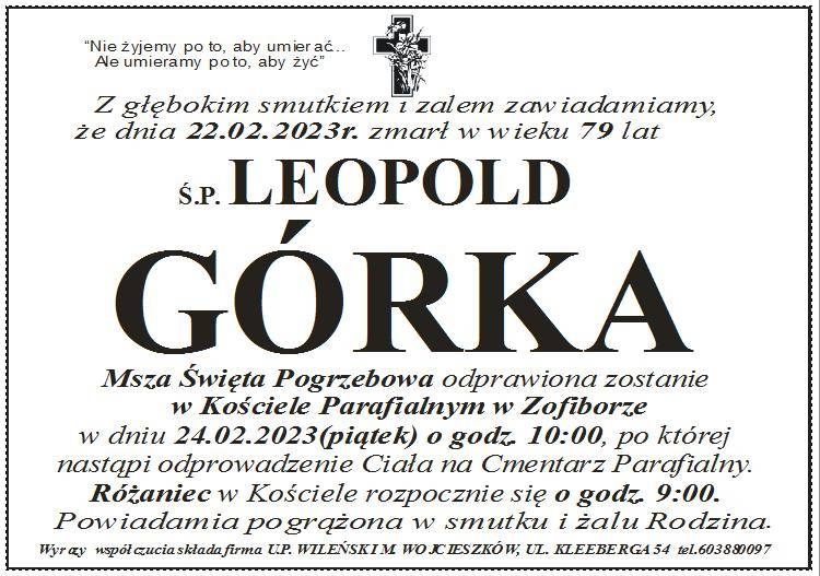 Leopold Górka