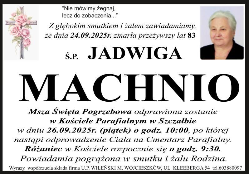 Jadwiga Machnio