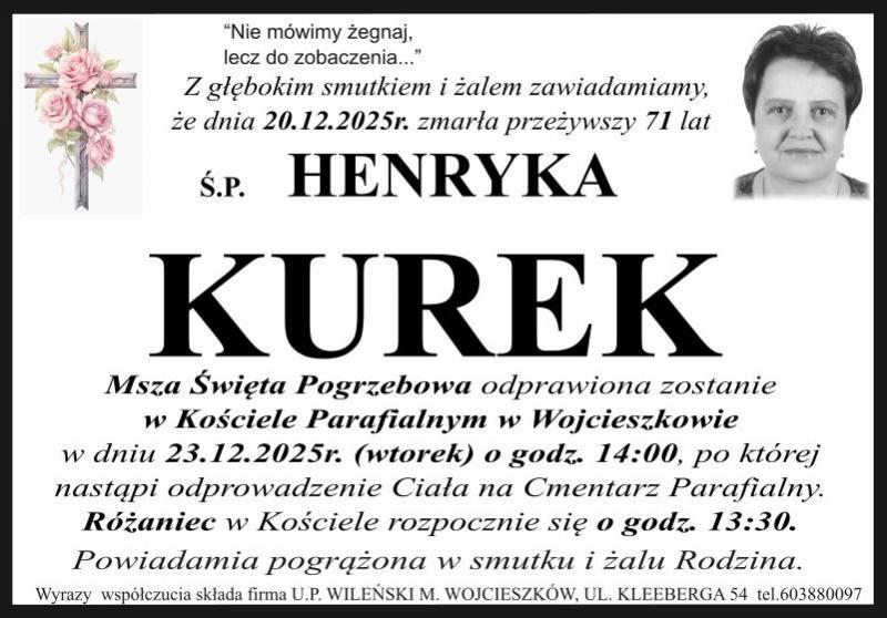 Henryka  Kurek