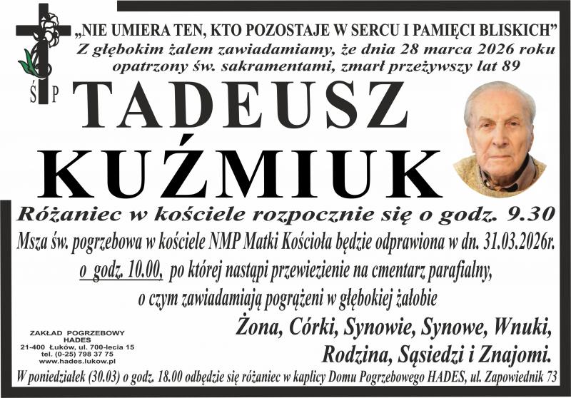 Tadeusz  Kuźmiuk 