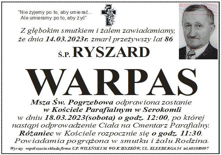 Ryszard  Warpas 
