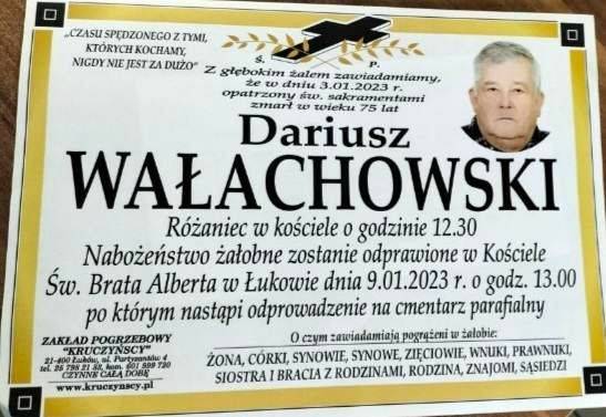 Dariusz  Wałachowski 