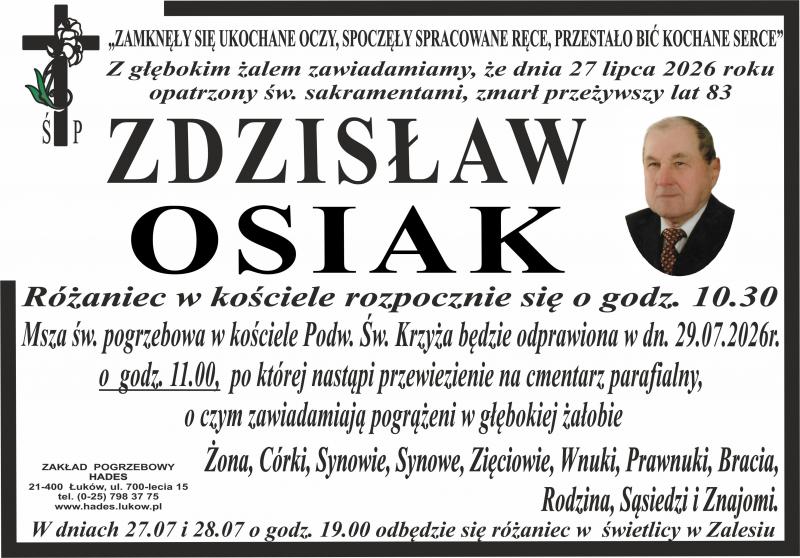 Zdzisław  Osiak