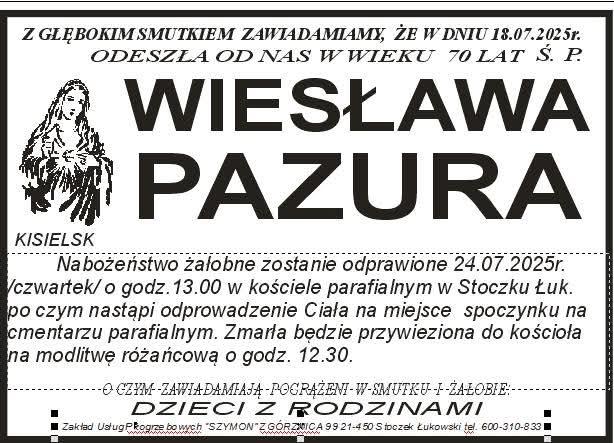 Wiesława Pazura