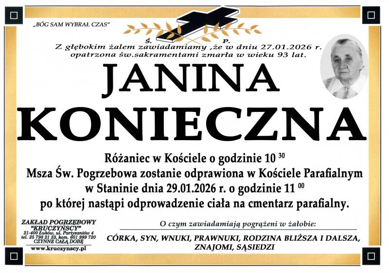 Janina  Konieczna