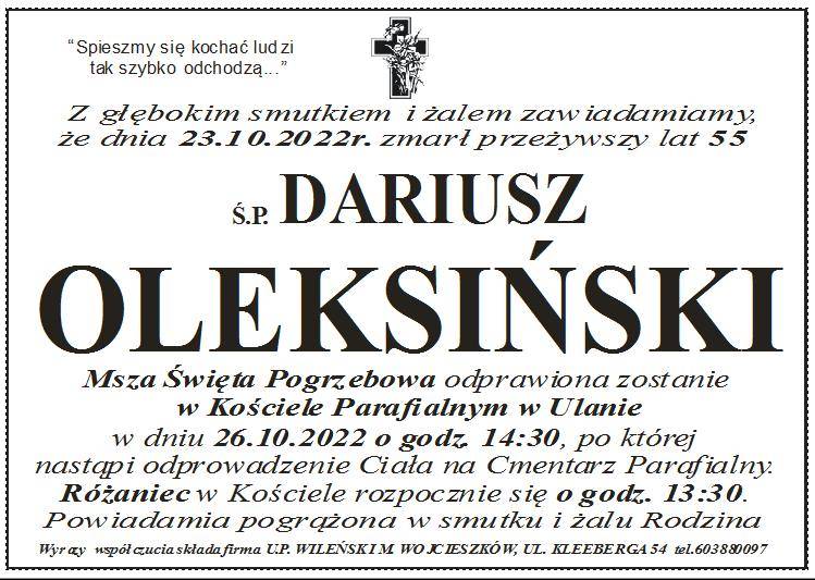Dariusz  Oleksiński