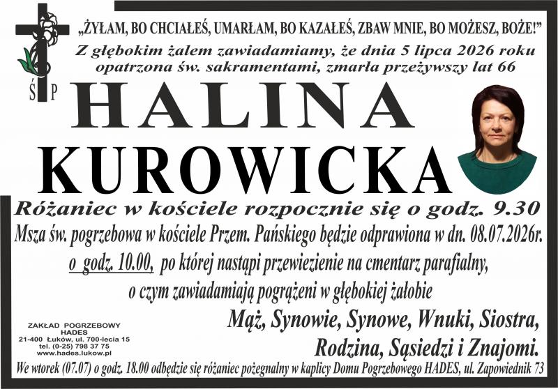 Halina Kurowiecka 