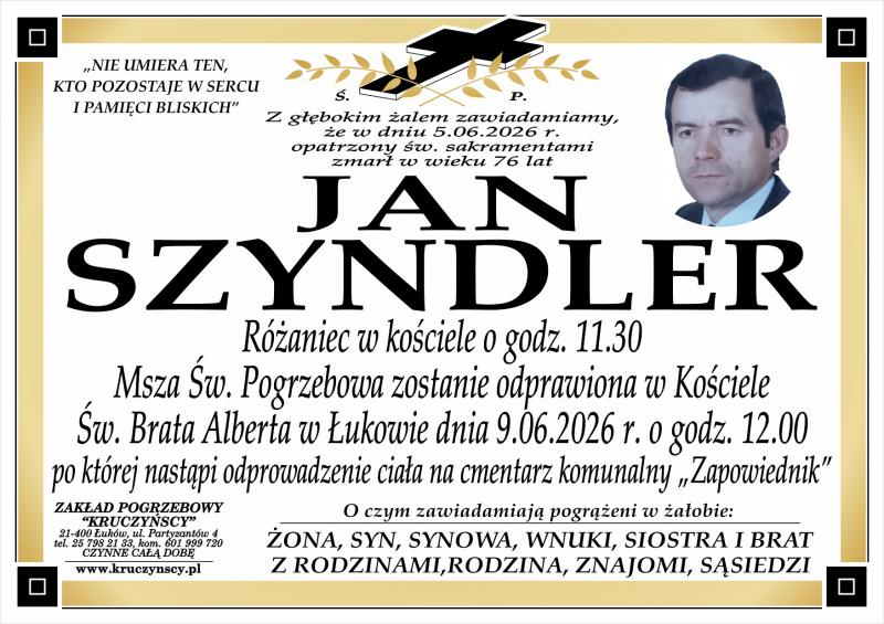 Jan  Szyndler