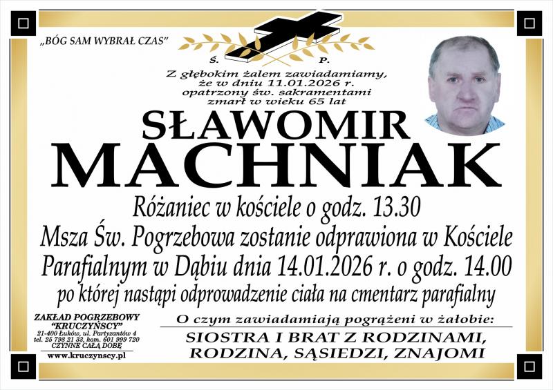 Sławomir  Machniak  