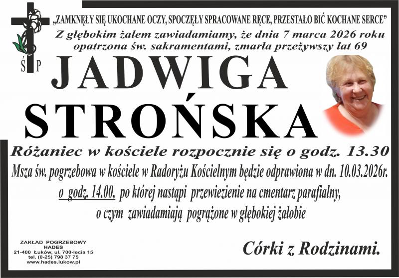 Jadwiga  Strońska 