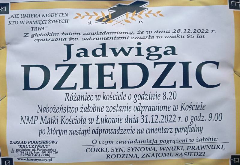 Jadwiga  Dziedzic