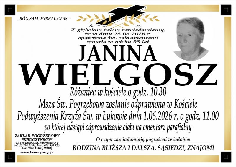 Janina  Wielgosz