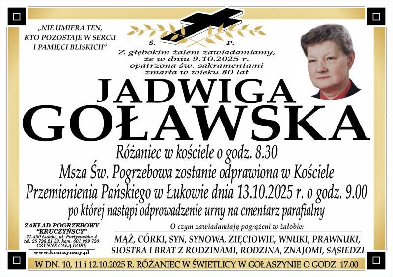 Jadwiga Goławska