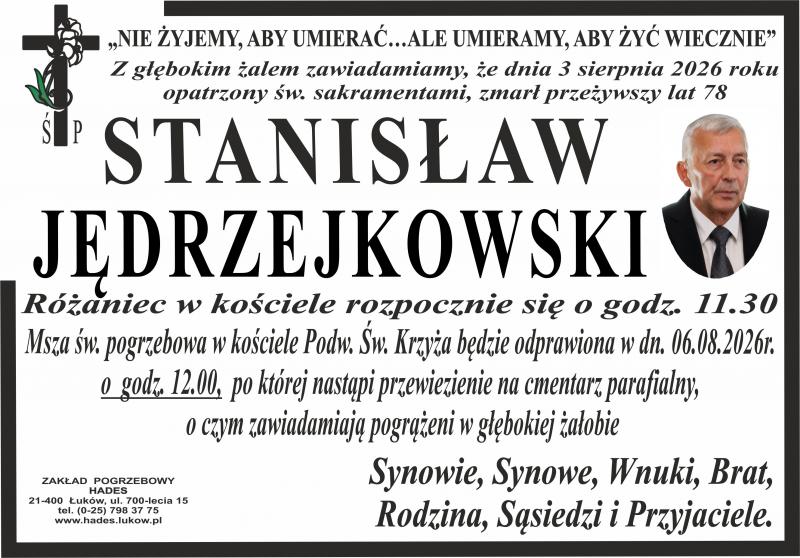 Stanisław  Jędrzejkowski 