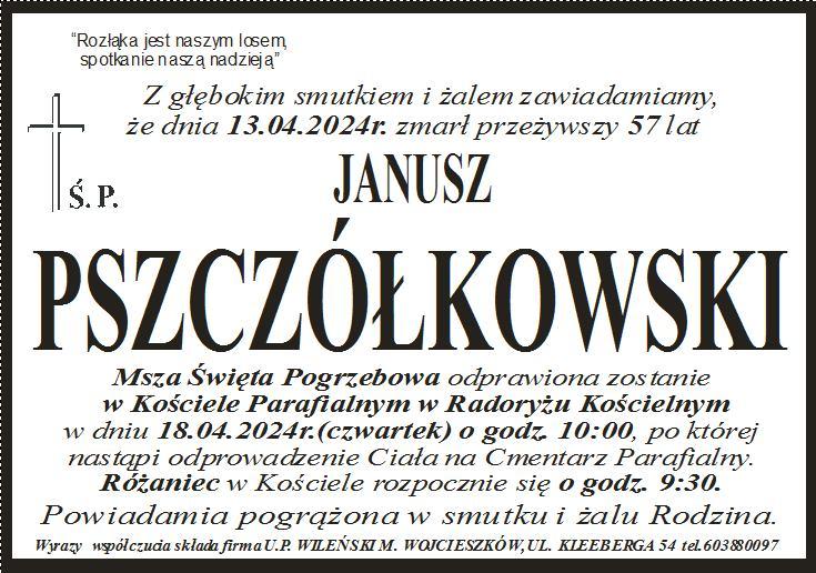 Jan  Pszczółkowski 