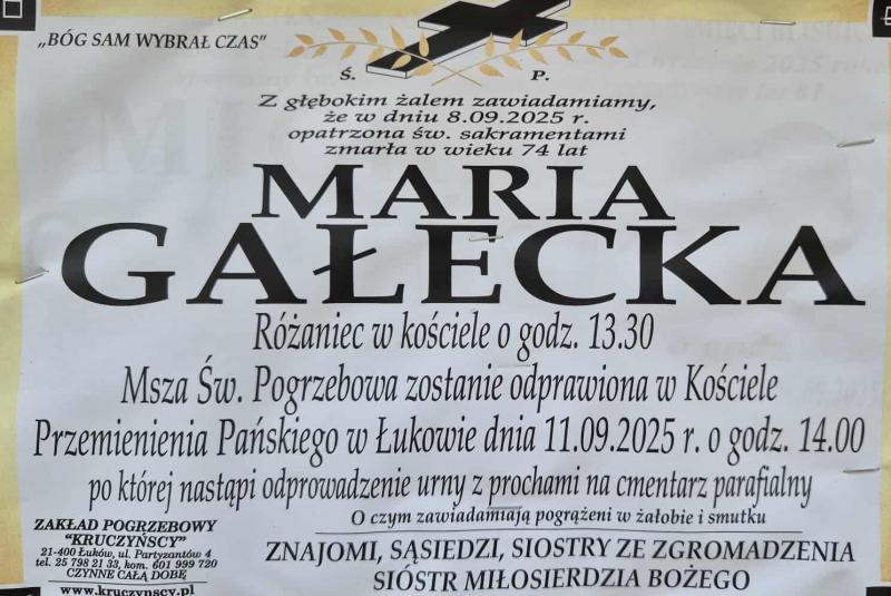 Maria Gałecka