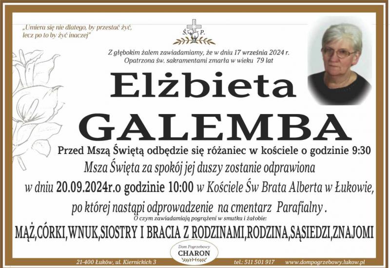 Elżbieta Galemba