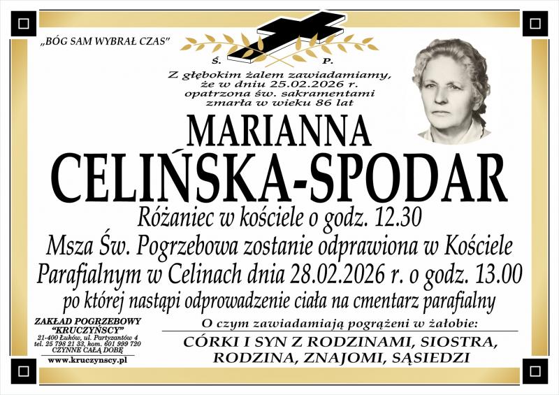 Marianna Celińska Spodar