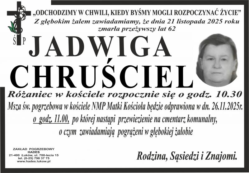 Jadwiga  Chruściel 