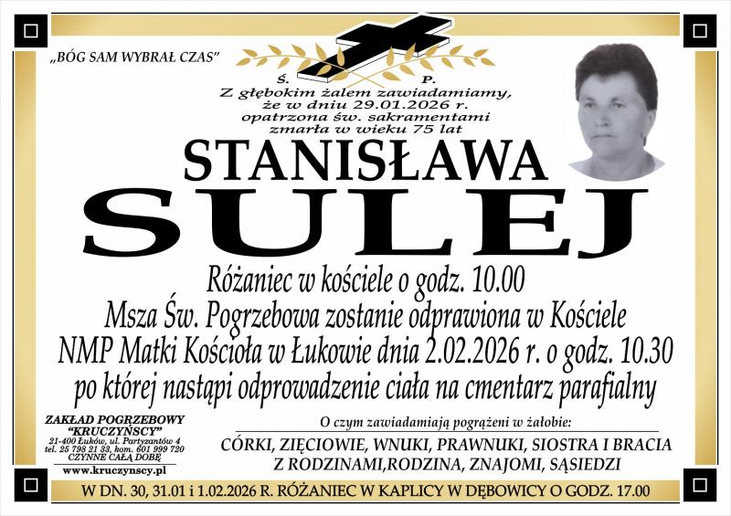 Stanisława   Sulej 