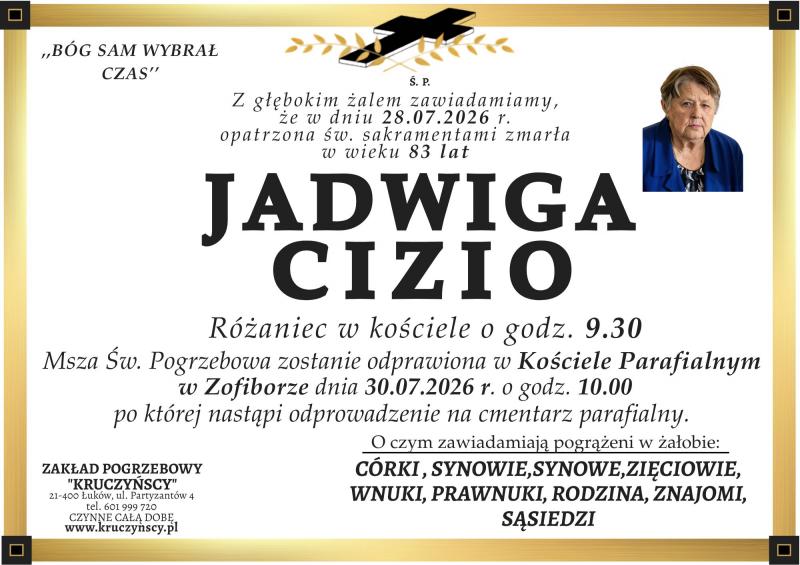 Jadwiga  Cizio