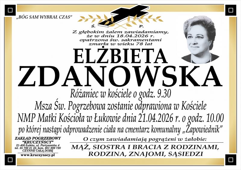 Elżbieta Zdanowska 