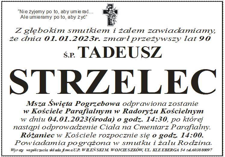 Tadeusz  Strzelec 