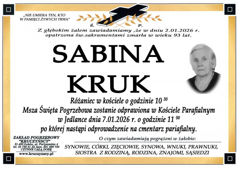 Sabina  Kruk