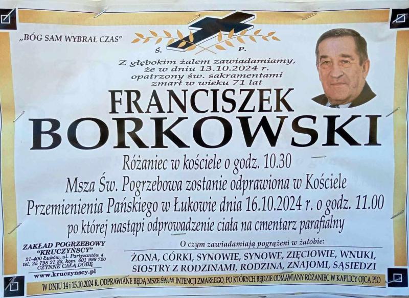 Franciszek  Borkowski 