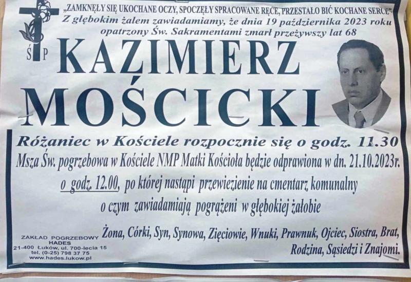 Kazimierz  Mościcki