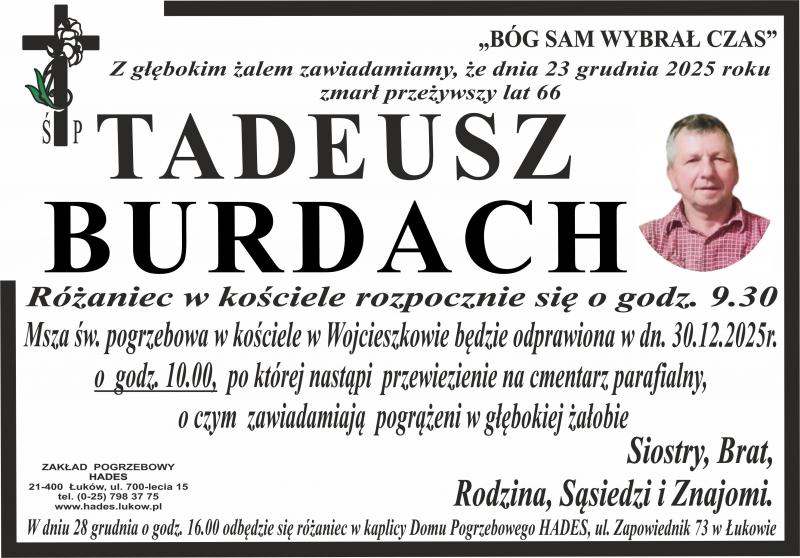 Tadeusz  Burdach